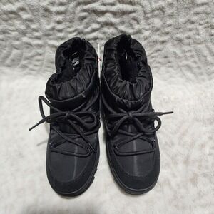 Pajar Canada Taya Women's Ankle Snow Winter Boots Waterproof Outdoor Sz 5 Black